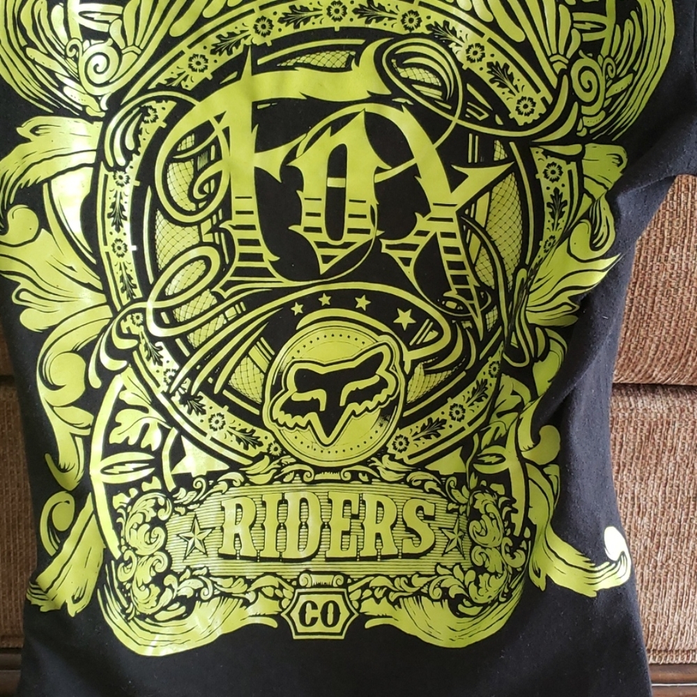FOX Riders Co. Black tee! Hott! - Picture 4 of 4